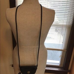 Mini leather Coach purse long strap